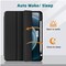 TRON Case Compatible with iPad Pro 11 Case 2021/2020 with Pencil Holder, for iPad Pro 11 Inch Case 3rd/2nd Generation, Trifold Stand Protective Case with Soft TPU Back, Auto Wake/Sleep, Black