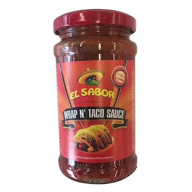 El Sabor Wrap  Taco Sauce 230G