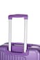 Senator Hard Case Medium Suitcase Luggage Trolley For Unisex ABS Lightweight Travel Bag with 4 Spinner Wheels KH1075 Highlight Purple
