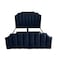 In House Taj Velvet Bed Frame - Queen - 200x150 cm - Dark Blue