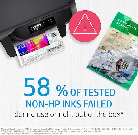 HP 951Xl High Yield Ink Cartridge, Magenta - Cn047Ae