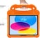 Pipetto Activity designed for iPad 10.9 inch case iPad 10th Generation case cover (2022)   Shock Resistant 2-in-1 Stand   Apple Pencil Storage   100% Certified Anti-Bacterial - Orange