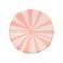 Pink Stripe Side Plates