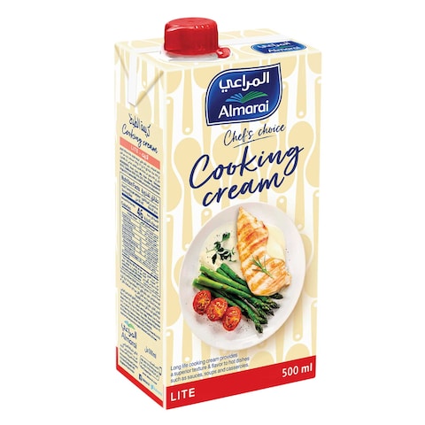 Almarai Chef &amp; Choice Lite Cooking Cream 500ml