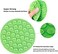 Dogs Lick Pad,  Pet Lick Mat with with Strong Suction, Slow Feeder Lick Pad for Pet Bathing, Grooming and Training,Reduce Boredom &amp; Anxiety (Green)