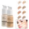 Mei Lifestyle Soft Matte Long-Wear Liquid Foundation with Moisturizing Formula - Suitable for All Skin Types, Light Beige