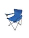 Generic كرسي حديقة قابل للطي بحامل كوب - مريح - مناسب لجميع الأوزان - سهل الحمل والتخزين - أزرق
