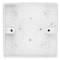 PVC Mounting Back Box White 3x3 Inch