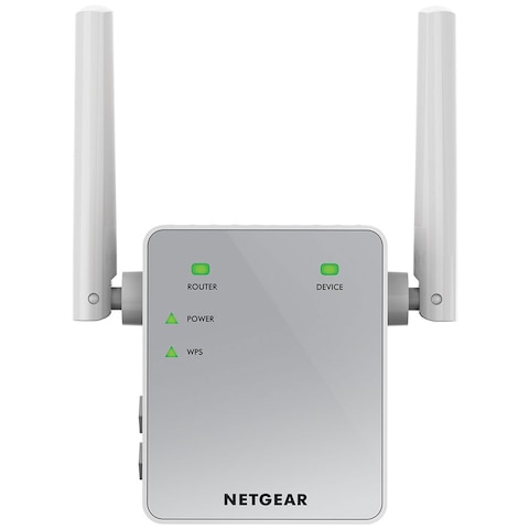 نت جير موسع نطاق الواي فاي EX3700 AC750 - فضي