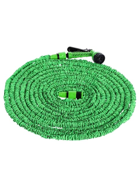 Generic Water Spray Gun Hoses Pipe Green/Black 175feet