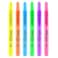 Writech Retractable Highlighters Neon 6 PCS