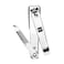 QVS Toenail Clipper With Catcher Silver