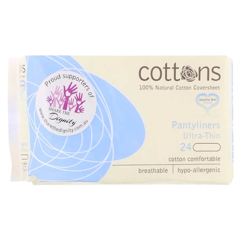 Cottons Female Panty Liner 24&#39;S