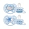 Philips Avent Soother Ultra Soft 618M 2 Pieces Blue