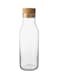 Generic Carafe With Stopper Clear/Brown 1L