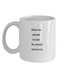 muGGyz Printed Ceramic Coffee Mug White
