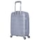 Senator Travel Bag Suitcase A1012 Hard Casing Cabin Luggage Trolley 51cm Silver