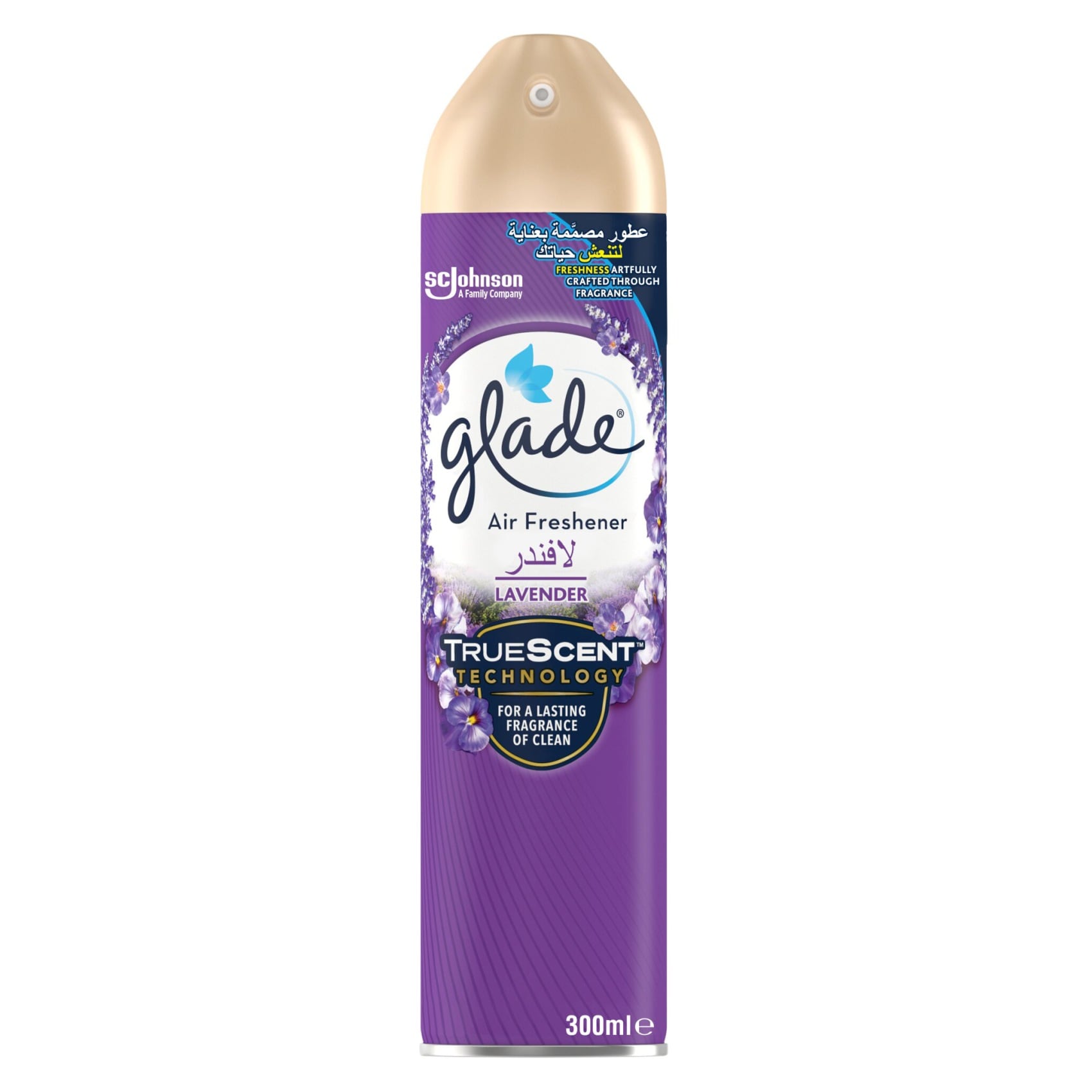 Buy Glade Aerosol Lavender Air Freshener 300ml Online Carrefour UAE