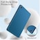 Soft TPU Tri-Fold Stand Protective Tablet Cover, Auto Wake/Sleep Case For Samsung Galaxy Tab A9+ / A9 Plus 11-Inch 2023 Blue