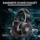 ONIKUMA-ONIKUMA K19 3.5mm Wired Gaming Headset Over Ear Headphones Noise Canceling E-Sport Earphone with Mic LED Lights Volume Control Mute Mic for PC Laptop PS4 Smart Phone