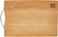 Royalford Organic Bamboo Cutting Board, Rf10238 Strong Metal Handle Durable &amp; Lightweight Antibacterial Chopping Board For Meat And Vegetables