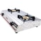 Nobel Gas Stove with Dual Gas Burner/2 Brass Burners and Stainless Steel - NGT2004