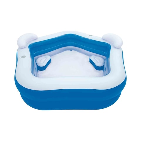 Bestway Pentagon Family Fun Pool Blue 213x206x69cm