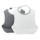 Twistshake Baby Bibs 4+ Months 2 Pieces Pastel Grey/White