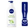 NIVEA Body Lotion Hydration Aloe Vera Normal to Dry Skin 625ml