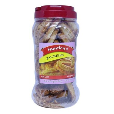 Huntley&#39;s Palmiers Eggless Biscuits 400g