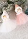 Christmas Angel Doll Pendants, Hanging Ornaments for Xmas Trees, Nativity, Windows, Walls and Doors 2 Pcs