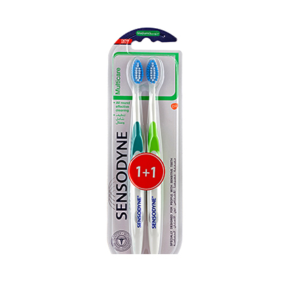 Sensodyne Multi Care Toothbrush Medium Pack of 2