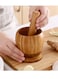 Marrkhor Wooden Mortar And Pestle Bowl Multicolour 10X9X9Cm