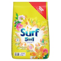 Surf 5-In-1 Laundry Powder Detergent Spring Flowers Freshness Automatic 2.4kg