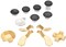 Venom Customisation kit for Xbox One Elite Series 2 Controller Replacement Part Custom Accessory Kit - Gold