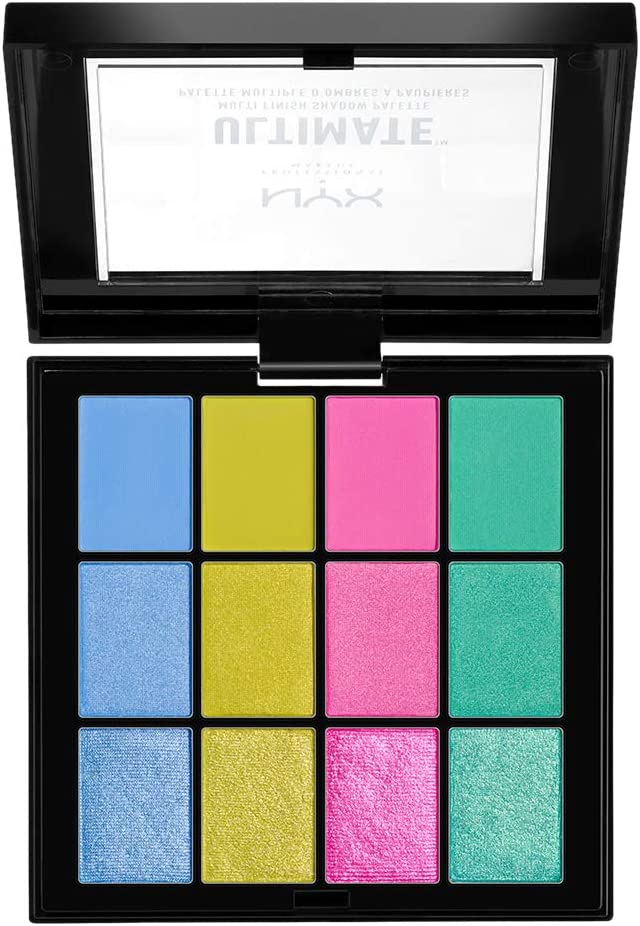 Thumbnail image for Nyx Professional Makeup Ultimate Shadow Palette, Eyeshadow Palette, Electric