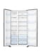 Hisense Double Door Refrigerator 569L, RS74W2NQ, Silver, (Installation Not Included)