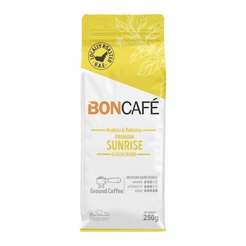 Bon Cafe Sunrise Blend Ground Coffee - 250gm