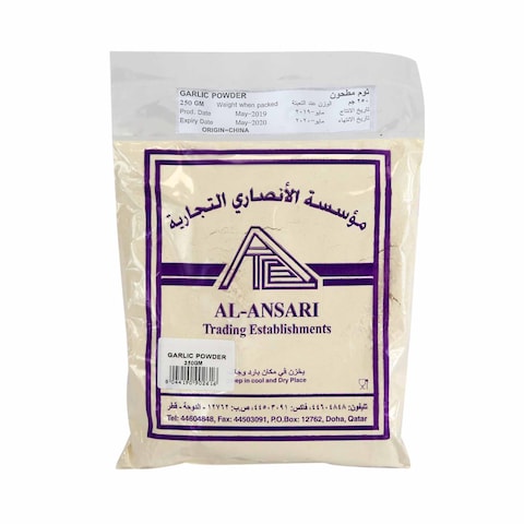 الأنصاري مسحوق الثوم 250غ