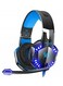 Kotion Each Stereo Over-Ear Gaming Headset With Microphone Blue/Black