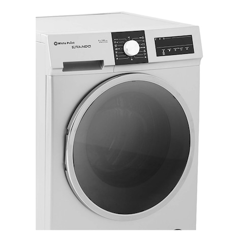 غسالة WPW9121TSSWVSG وايت بوينت، 9 كيلوجرام - فضي