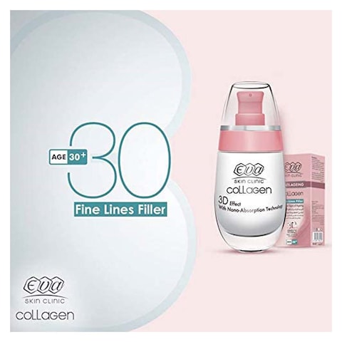 Eva Anti Ageing Collagen Fine Lines Filler 3D Effect Cream - 50 Ml