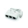 Generic 3 Way Car Socket With 2 USB 120W Extended Socket In Car 12V/24V USB X 2 3100mA For GPS, Mobile, MP3, MP4 White Et10171