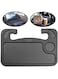 Generic Auto Steering Wheel Desk, Laptop, Tablet, iPadOr Notebook Car Travel Table, Food Eating Hook On Steering Wheel Tray, For Constant Travelers, Fits Most Vehicles Steering Wheels
