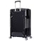 Eminent Hard Case Travel Bag Large Luggage Trolley Polycarbonate Lightweight Suitcase 4 Quiet Double Spinner Wheels With Tsa Lock KJ84 Black