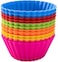 12 Pcs Silicone Cupcake Mould