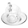 Pasabahce 97302C6 Vela Tea Cups With Saucer