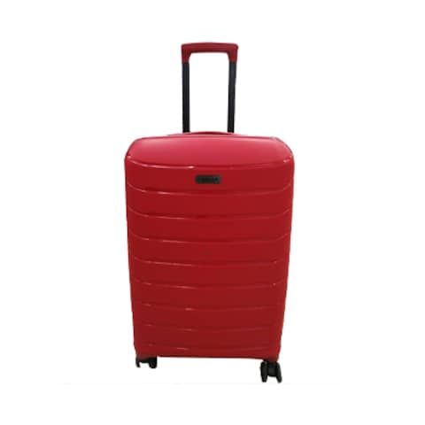Trolley Luggage Expandable Red Small