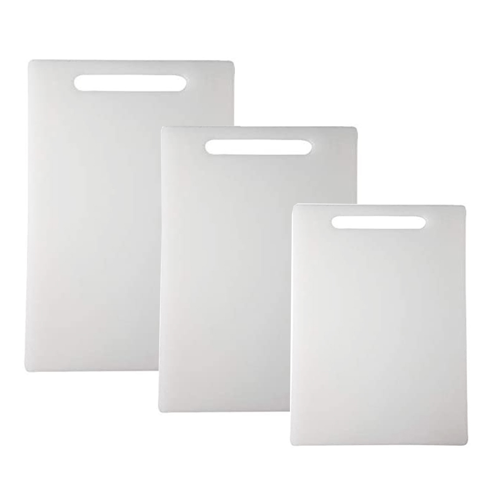 All Time Cutting Board White Set of 3