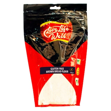Live Life Well Gluten Free Blend Brown Bread Flour 750g
